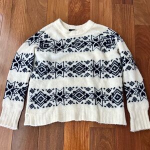 J. Crew fair isle sweater.